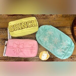 SCL Holiday pouch bundle for all 3! 🎄❄️🎁